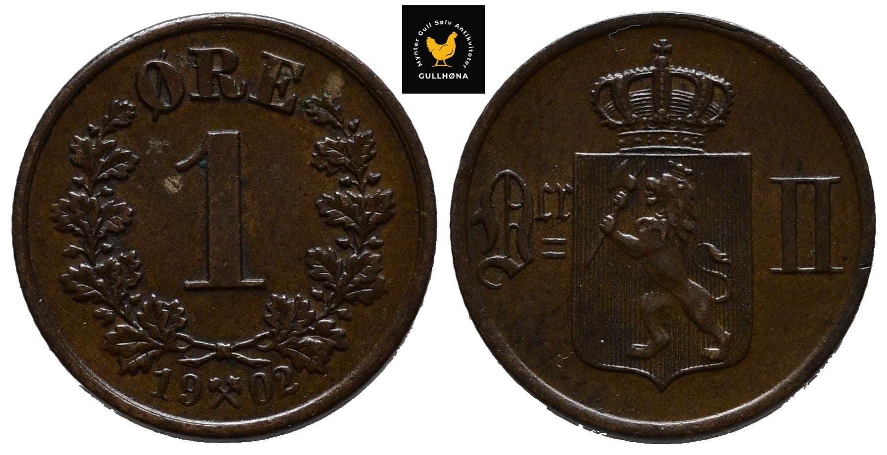 1902 Norge 1 Øre