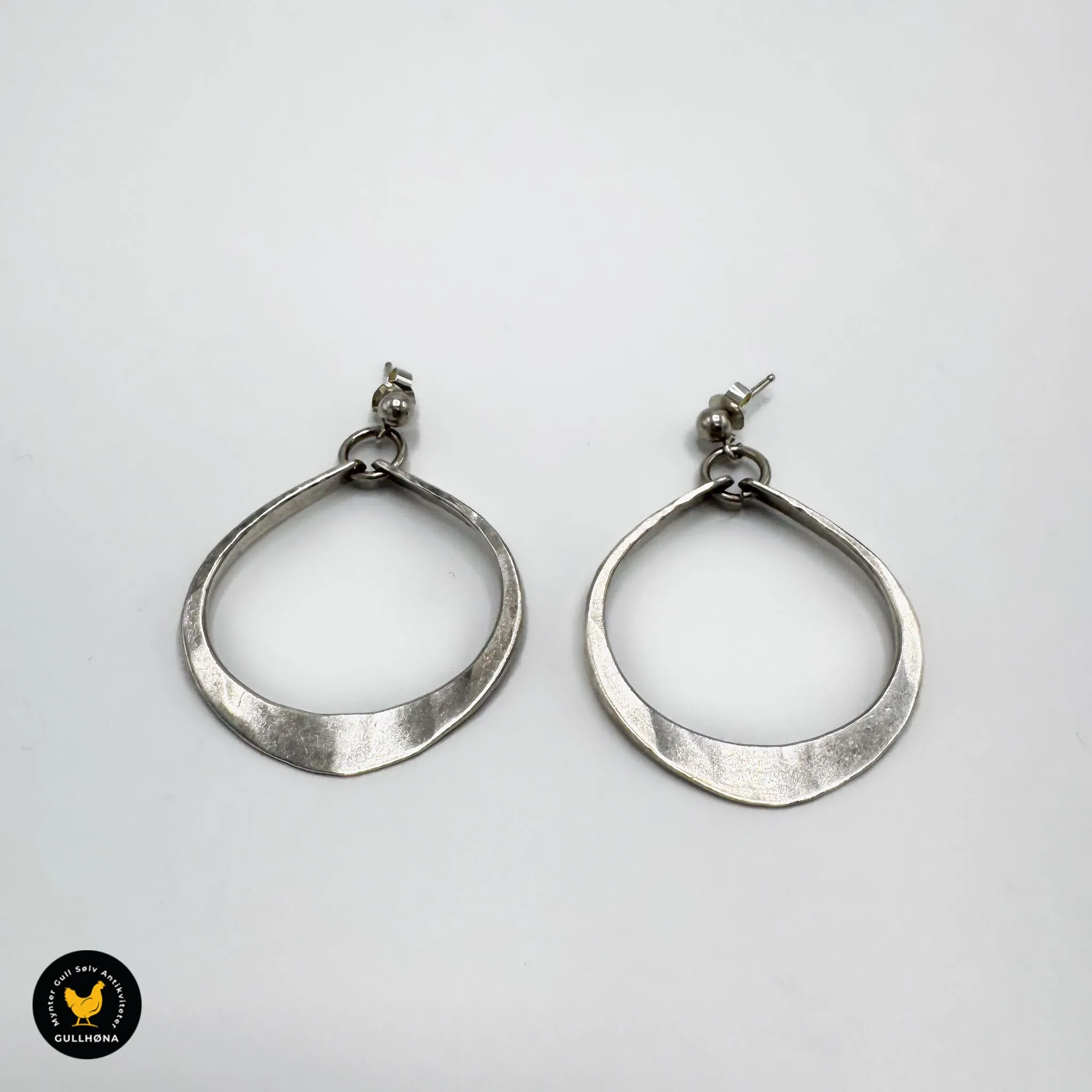 Anna Greta Eker øredobber i sølv