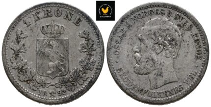 1892 Norge 1 Krone