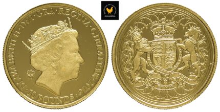2016 Gibraltar 10 Pounds ''Elisabeth II, 90 Years''