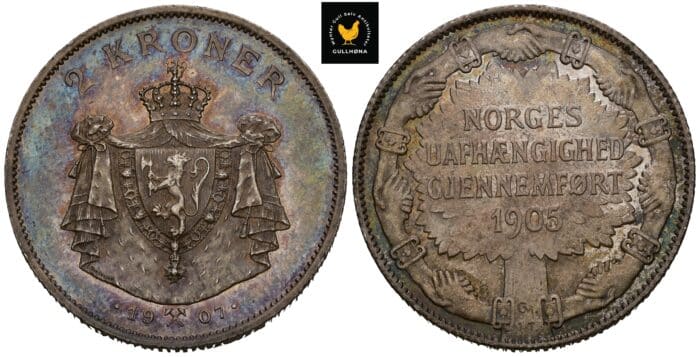 1907 Norge 2 Kroner