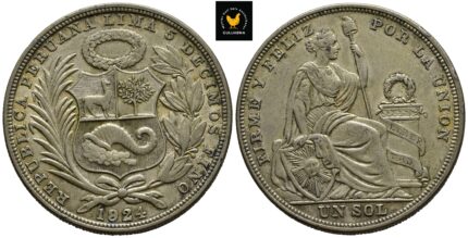 1924 Peru 1 Sol