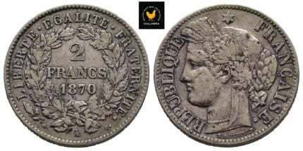 1870 Frankrike 2 Francs