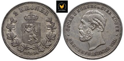 1894 Norge 2 Kroner