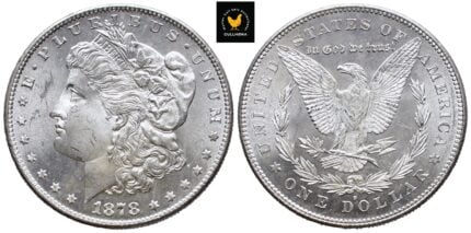 1878 S USA 1 Dollar ''Morgan Dollar''