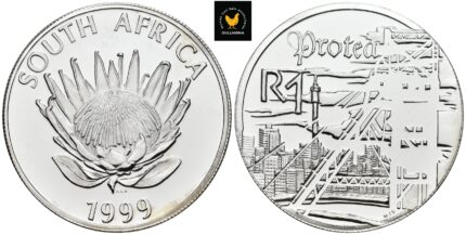 1999 Sør-Afrika 1 Rand - South African Gold Mining Industry