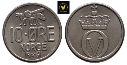 1961 Norge 10 Øre