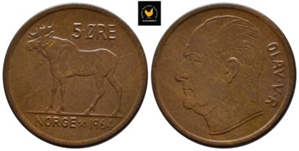 1964 Norge 5 Øre
