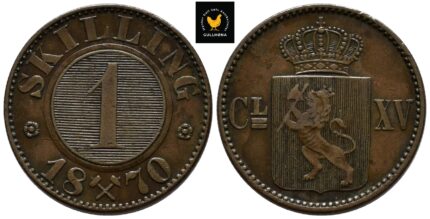 1870 Norge 1 Skilling