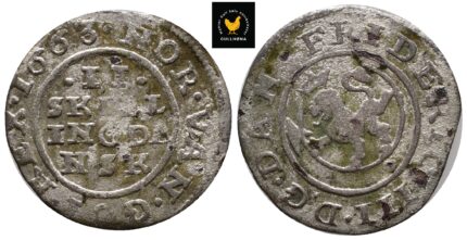 1663 Norge 2 Skilling