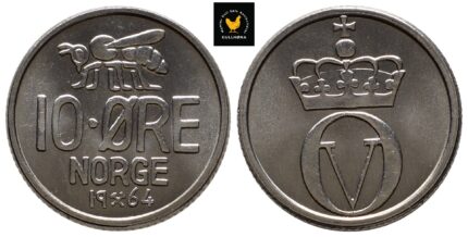 1964 Norge 10 Øre