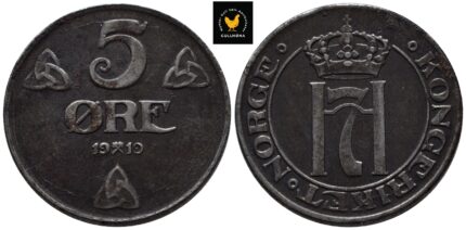 1919 Norge 5 Øre
