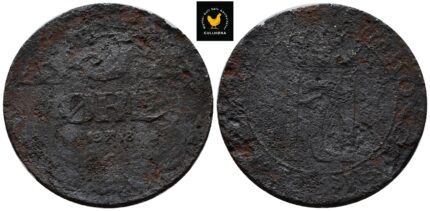 1918 Norge 5 Øre