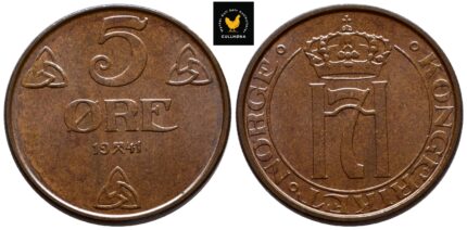 1941 Norge 5 Øre