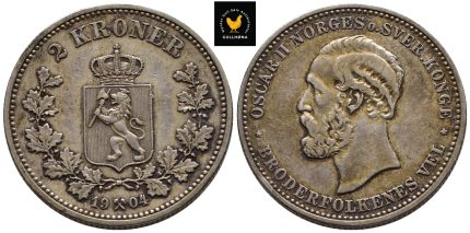 1904 Norge 2 Kroner