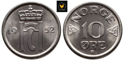 1952 Norge 10 Øre