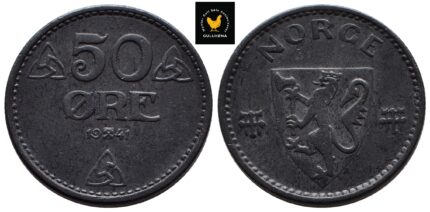 1941 Norge 50 Øre Zink