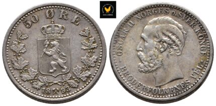 1893 Norge 50 Øre