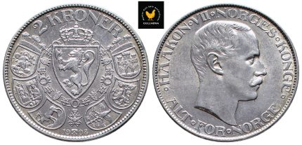 1908 Norge 2 Kroner
