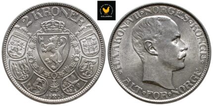 1908 Norge 2 Kroner