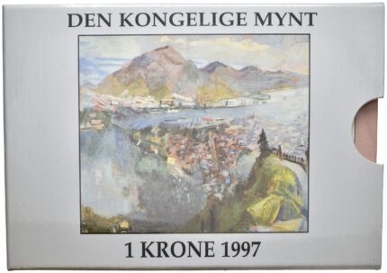 1997 Norge 1 Krone Blisterpakning