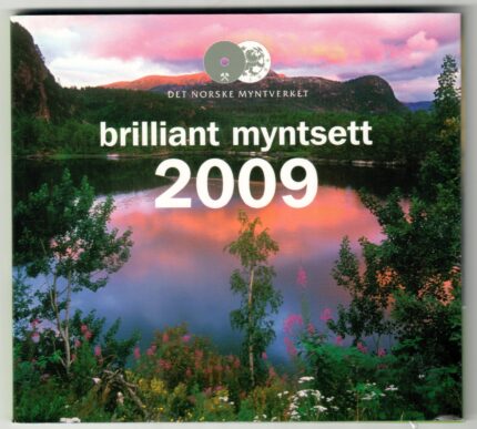 2009 Norge Brilliant Myntsett