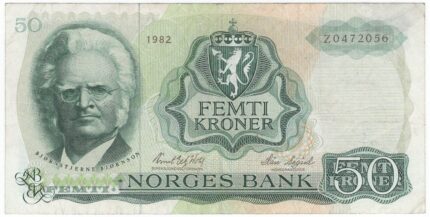 1982 Norge 50 Kroner Z