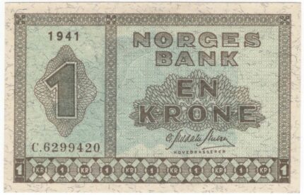 1941 C Norge 1 Krone