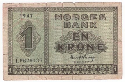 1947 Norge 1 Krone I