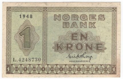 1948 Norge 1 Krone L