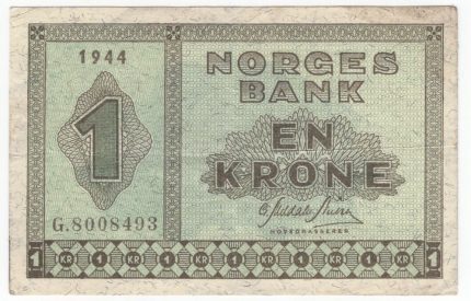 1944 Norge 1 Krone G