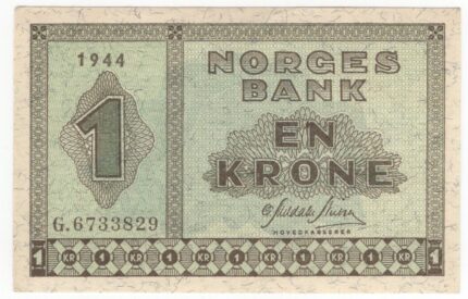 1944 Norge 1 Krone G