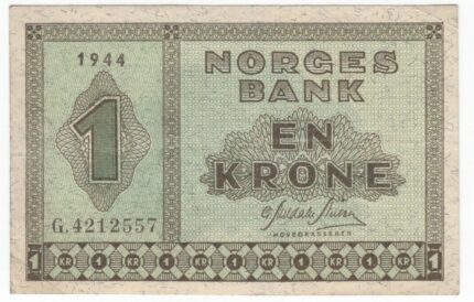 1944 Norge 1 Krone G
