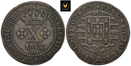 1822-R Brasil 20 Reis