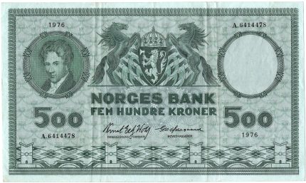 1976 Norge 500 Kroner A.6414478, 1,