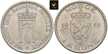 1953 Norge 1 Krone, 0