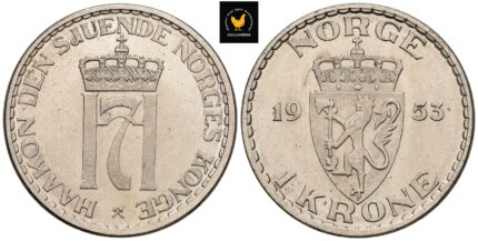 1953 Norge 1 Krone, 0