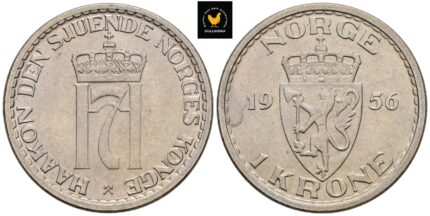 1956 Norge 1 Krone, 0