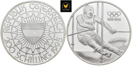 1995 Østerrike 200 Schilling - Winter Olympics