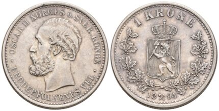 1894 Norge 1 Krone, 01