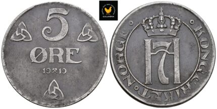 1919 Norge 5 Øre, 01