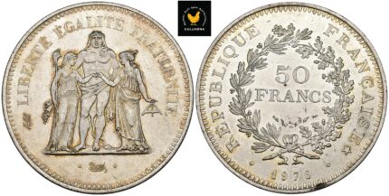 1976 Frankrike 50 Francs - Hercules, 0