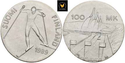 1989 Finland 100 Markkaa - Nordic World Ski Championships, Lahti 1989