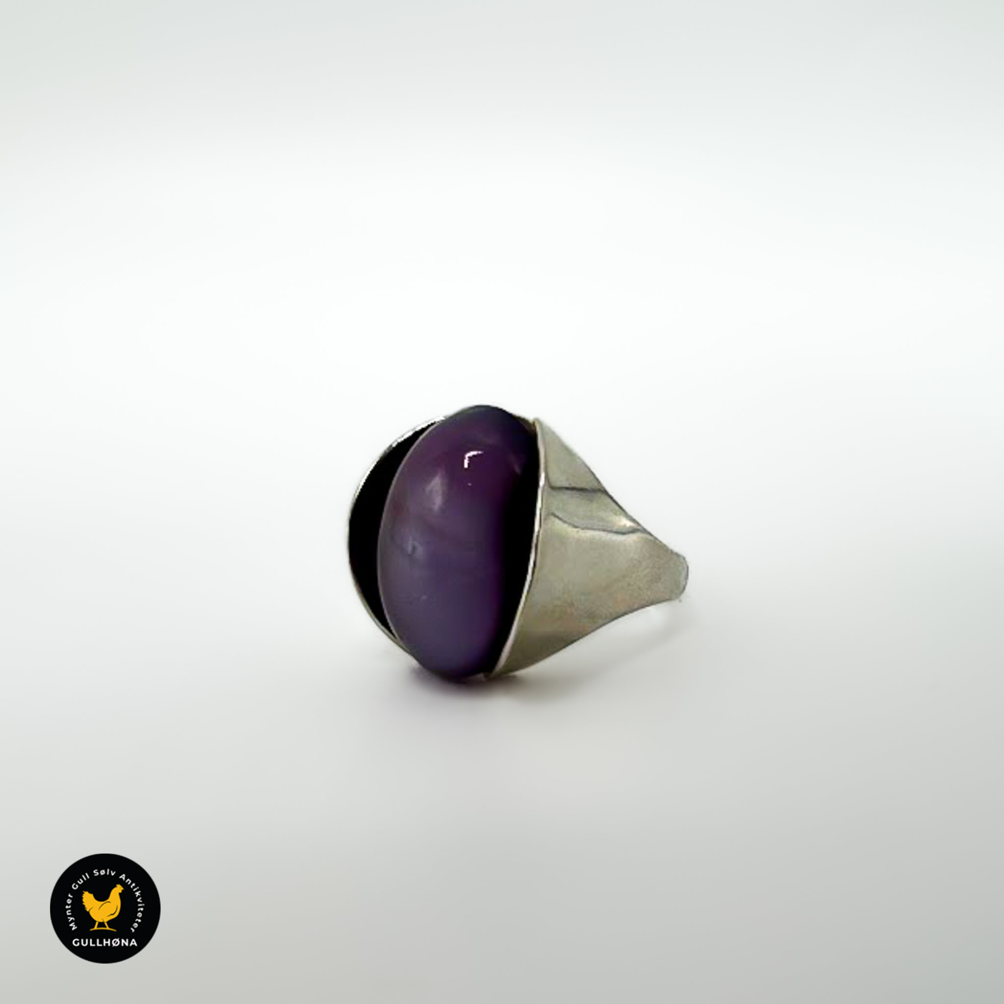Ring med lilla sten 1