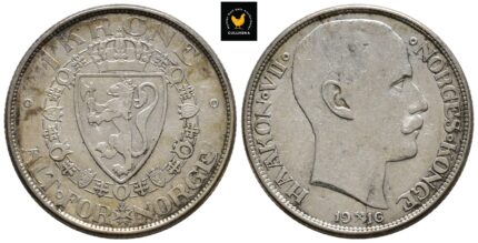 1916 Norge 1 Krone, 1+