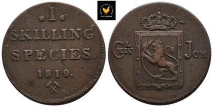 1819 Norge 1 Skilling, 1+