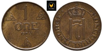 1921 Norge 1 Øre, 0/01