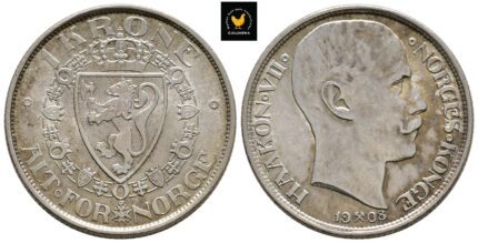 1908 Norge 1 Krone, 01