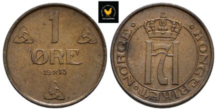 1913 Norge 1 Øre, 0