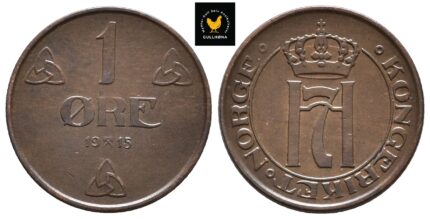 1915 Norge 1 Øre, 01